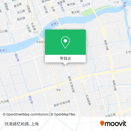 扶港路忆松路地图