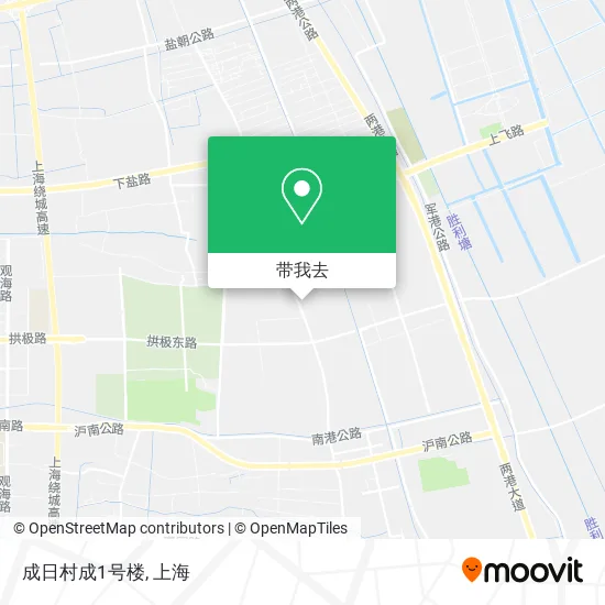 成日村成1号楼地图