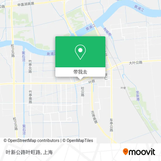 叶新公路叶旺路地图