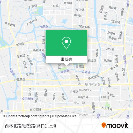 西林北路/思贤路(路口)地图