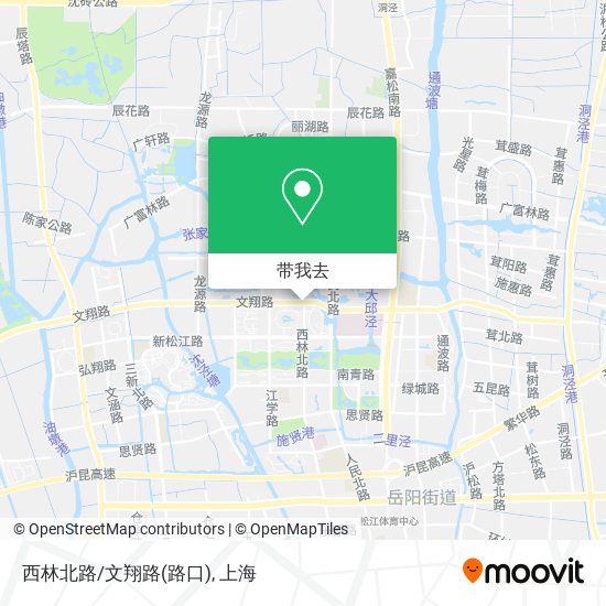 西林北路/文翔路(路口)地图