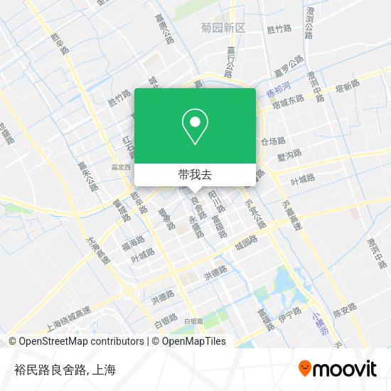 裕民路良舍路地图