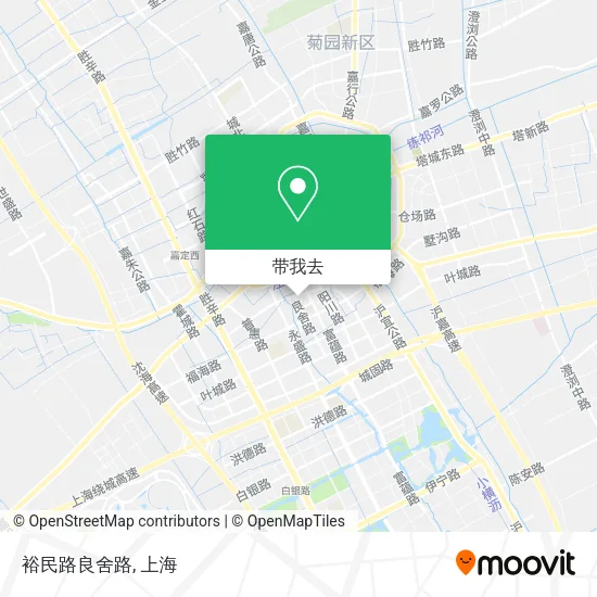 裕民路良舍路地图