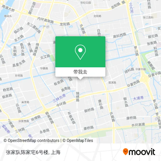 张家队陈家宅6号楼地图