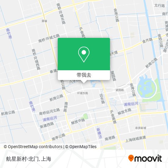 航星新村-北门地图