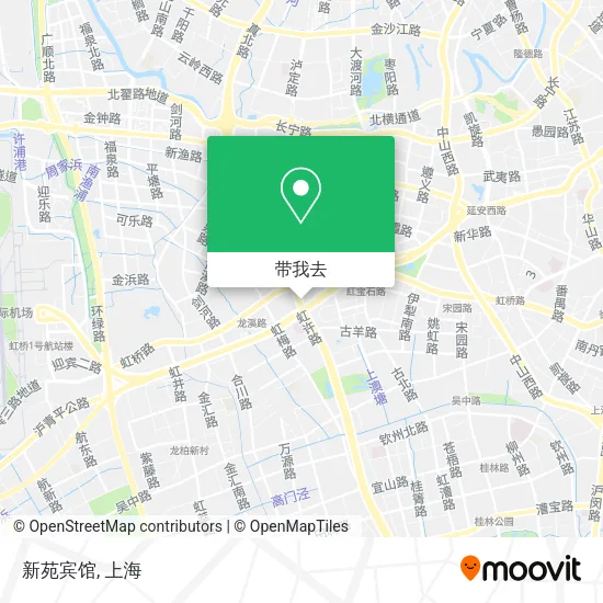 新苑宾馆地图