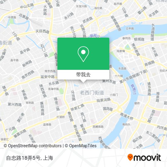 自忠路18弄5号地图