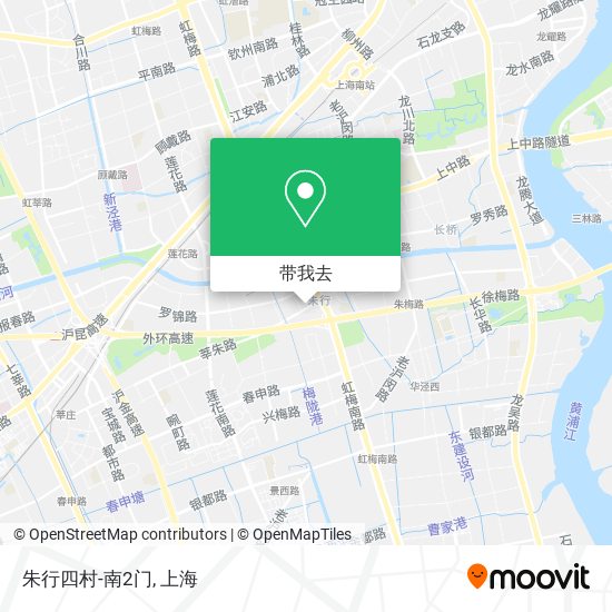 朱行四村-南2门地图