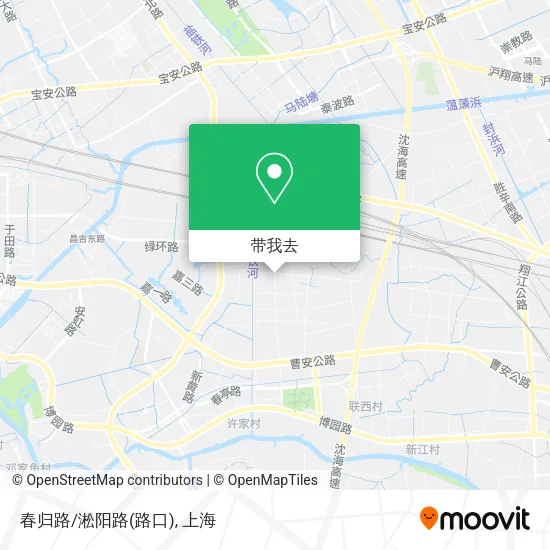 春归路/淞阳路(路口)地图