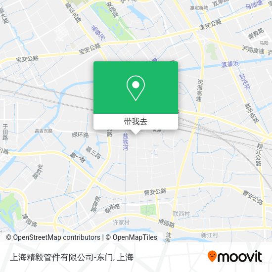 上海精毅管件有限公司-东门地图