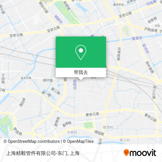 上海精毅管件有限公司-东门地图