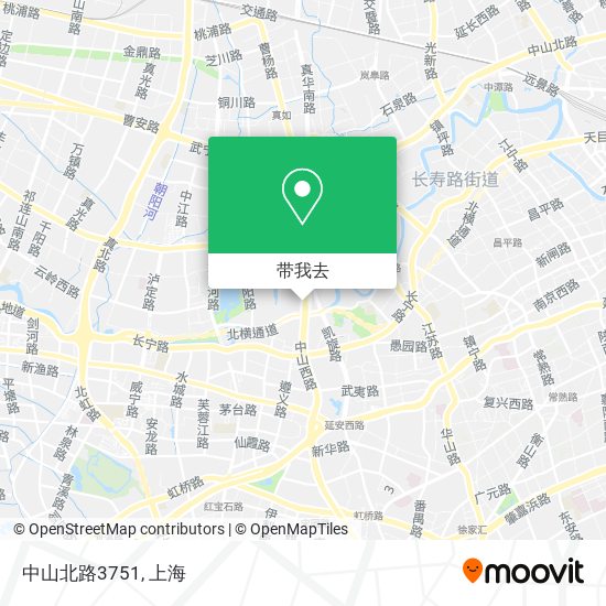 中山北路3751地图