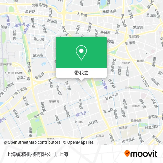 上海统精机械有限公司地图