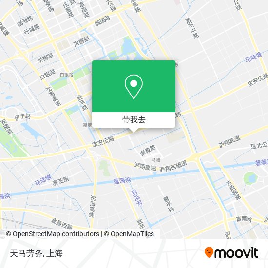 天马劳务地图