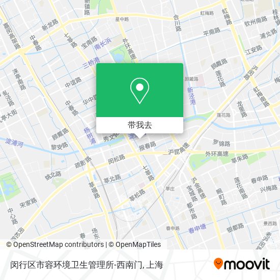 闵行区市容环境卫生管理所-西南门地图