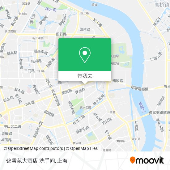 锦雪苑大酒店-洗手间地图