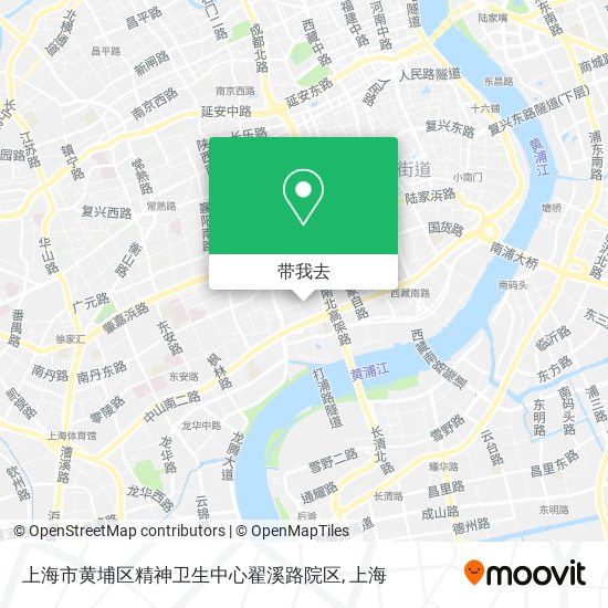 上海市黄埔区精神卫生中心翟溪路院区地图
