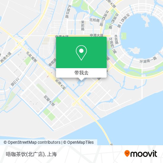 唔咖茶饮(北广店)地图