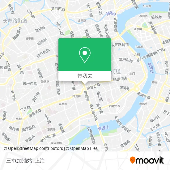 三屯加油站地图