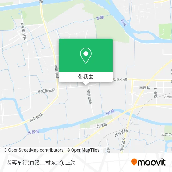 老蒋车行(贞溪二村东北)地图