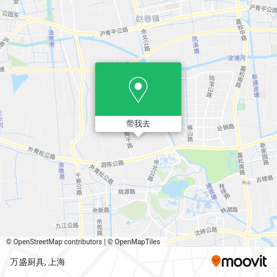 万盛厨具地图