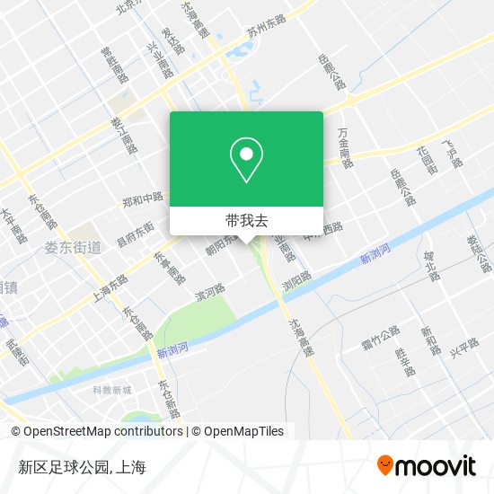 新区足球公园地图