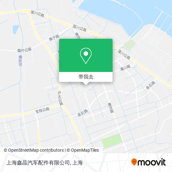 上海鑫晶汽车配件有限公司地图