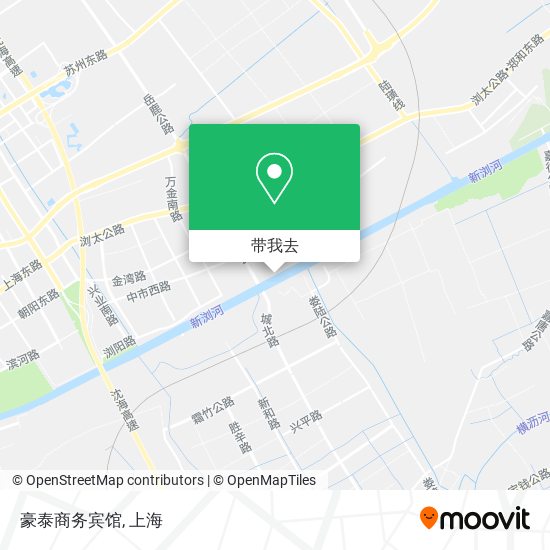 豪泰商务宾馆地图