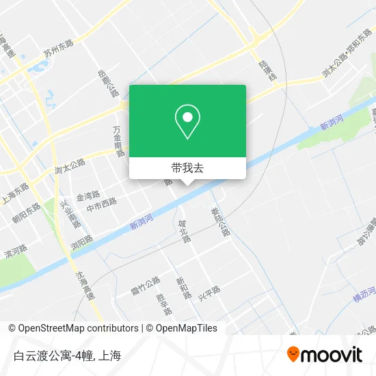 白云渡公寓-4幢地图