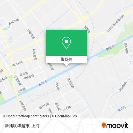 新陆联华超市地图