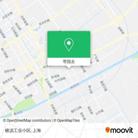 横沥工业小区地图