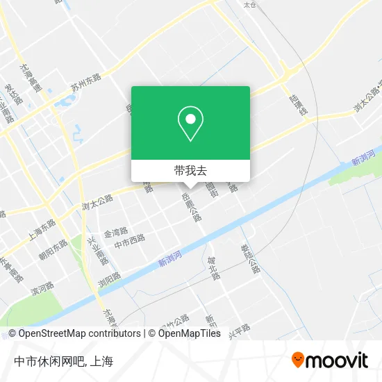 中市休闲网吧地图