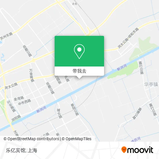 乐亿宾馆地图