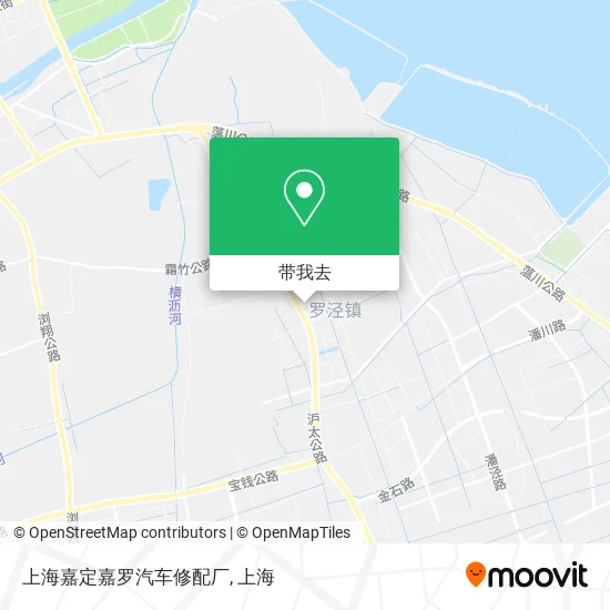 上海嘉定嘉罗汽车修配厂地图