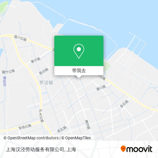 上海汉泾劳动服务有限公司地图