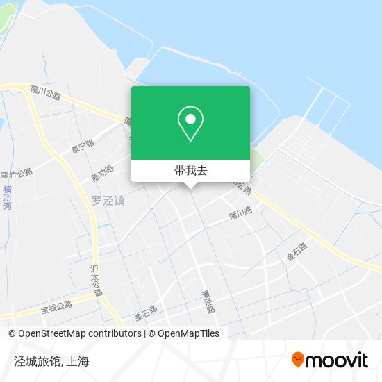 泾城旅馆地图