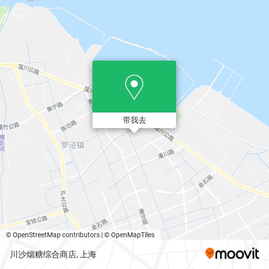 川沙烟糖综合商店地图