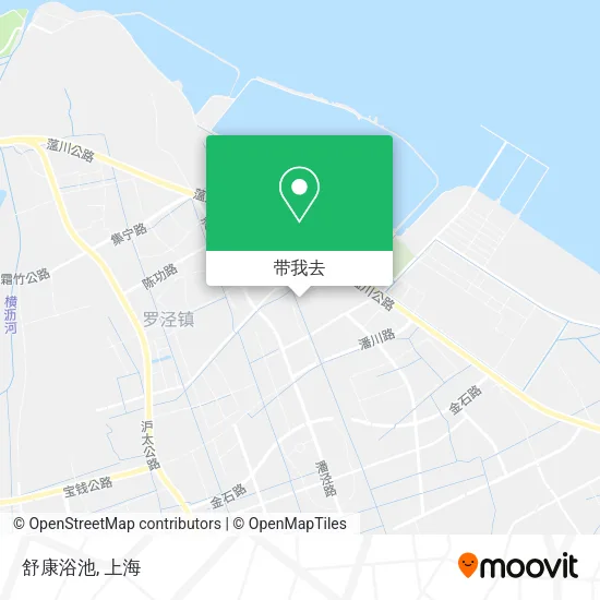 舒康浴池地图
