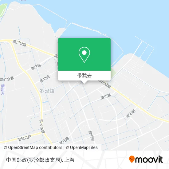 中国邮政(罗泾邮政支局)地图