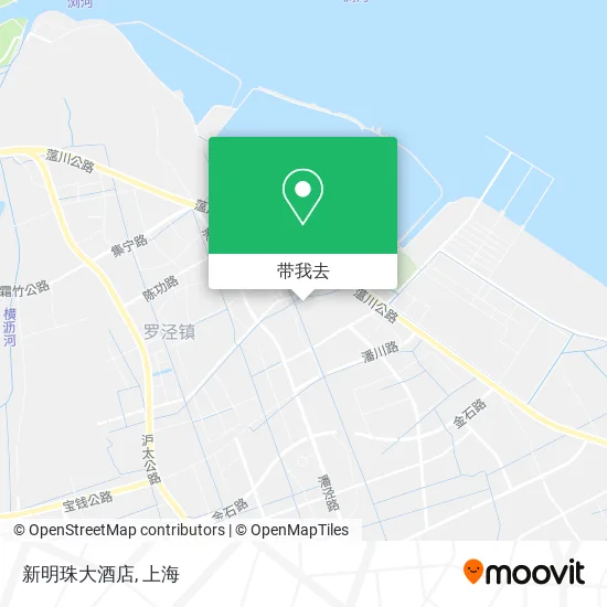新明珠大酒店地图