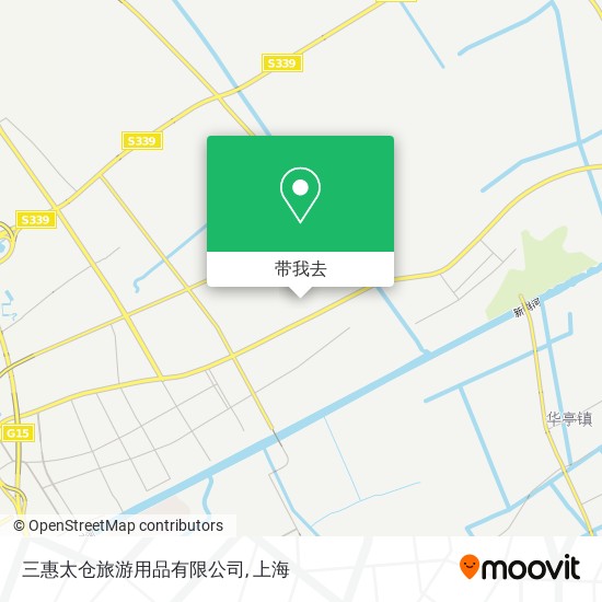 三惠太仓旅游用品有限公司地图