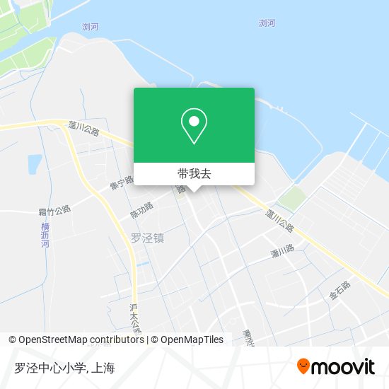 罗泾中心小学地图
