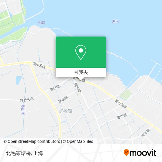 北毛家塘桥地图