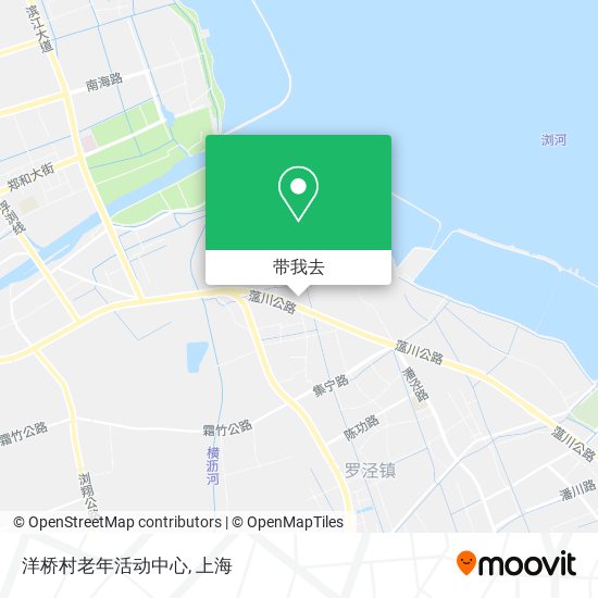 洋桥村老年活动中心地图