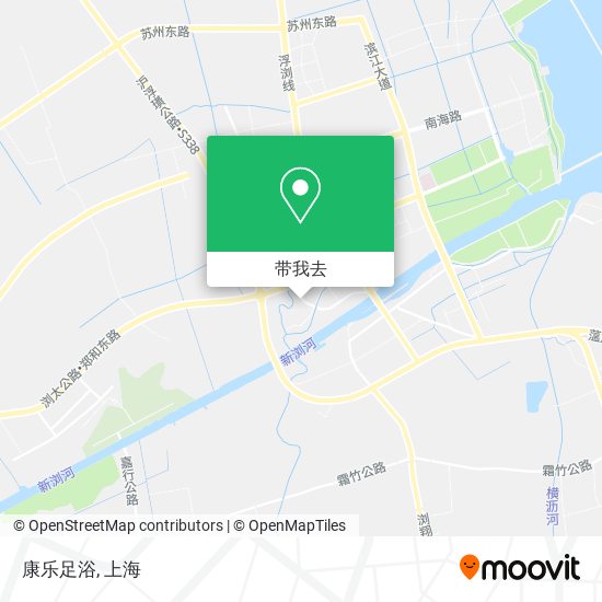 康乐足浴地图