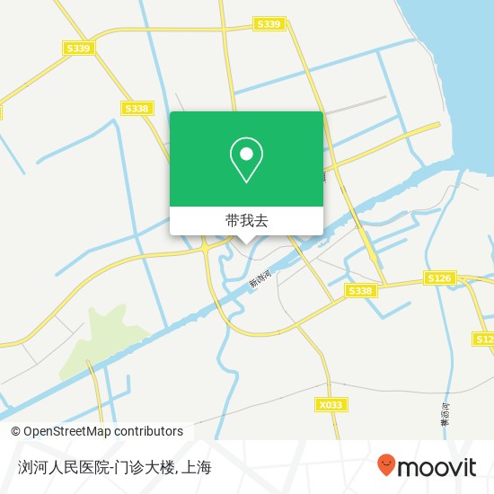 浏河人民医院-门诊大楼地图
