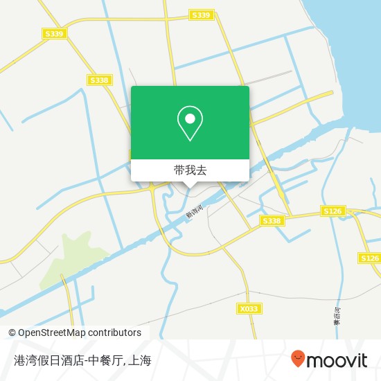 港湾假日酒店-中餐厅地图