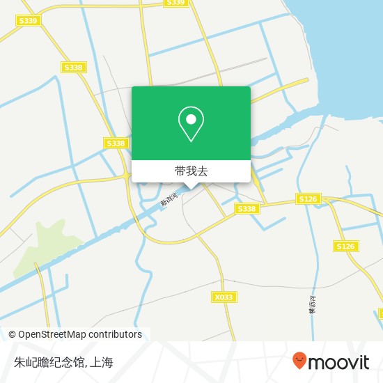 朱屺瞻纪念馆地图