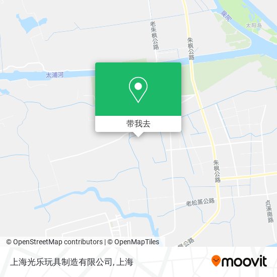 上海光乐玩具制造有限公司地图