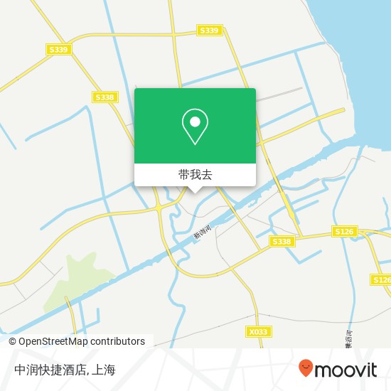 中润快捷酒店地图